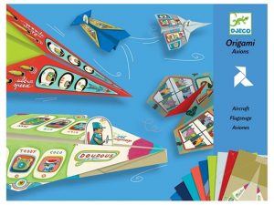 Origami aeroplani di carta