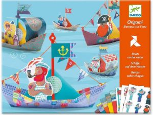 Origami barche galleggianti