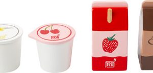 Set di prodotti lattiero