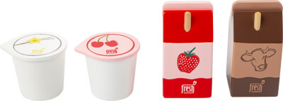 Set di prodotti lattiero