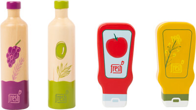 Set di salse e olio