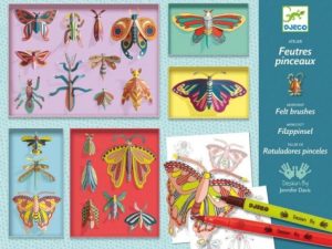 COLORA E COLLEZIONA INSETTI DI CARTA