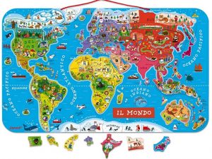 PUZZLE MAGNETICO DEL MONDO