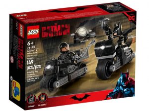 Batman - Inseguimento sulla Moto di Batman e Selina Kyle