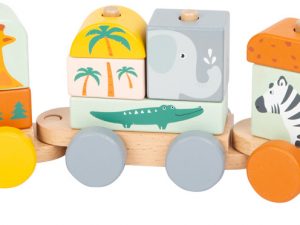 Trenino in legno Safari
