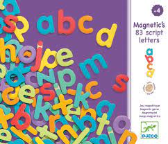 Lettere Magnetiche, Minuscolo Corsivo