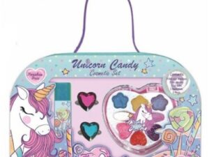 Borsetta cartonata con 12 pezzi cosmetica Cm. 17x11 - Unicorno