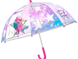 Ombrello unicorno trasparente