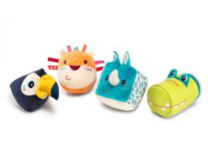 4 cubi a forma di animali della giungla