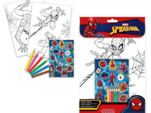 Spider-Man set da colorare