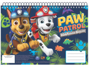 Paw Patrol A/4 quaderno a spirale 30 fogli