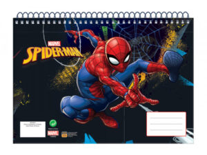 Quaderno da disegno a spirale Spider-Man Dark A/4