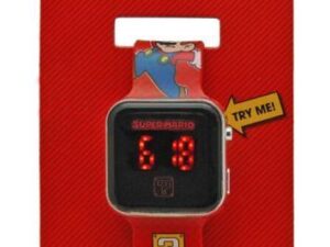 SUPER MARIO BROSS orologio led