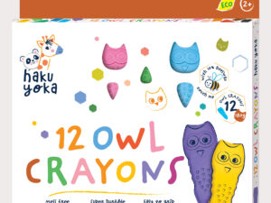 12 Pastelli Owl - Gufo