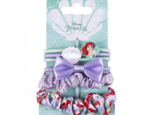Princessa Ariel - accessori per capelli elastici 6 pezzi