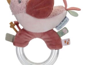 SONAGLIO CON ANELLO UCCELINO ROSA