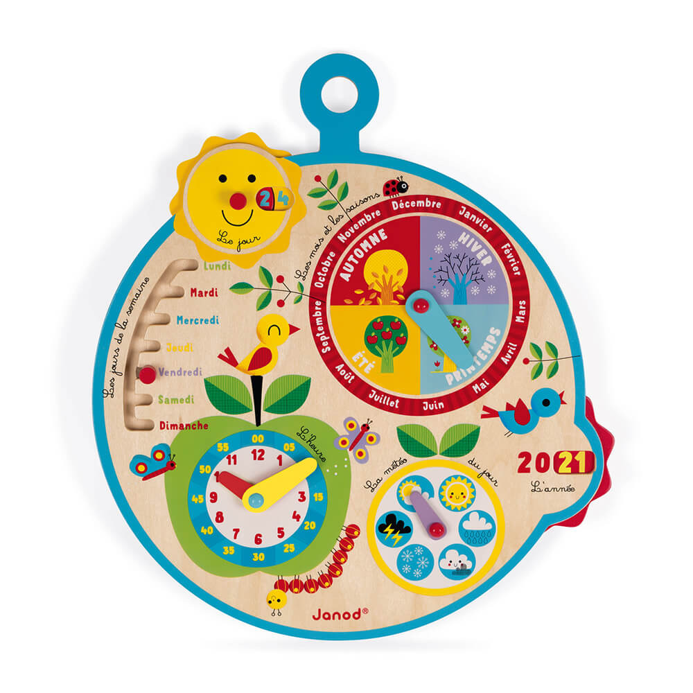 calendario-nel-corso-del-tempo-legno-solo-in-francese