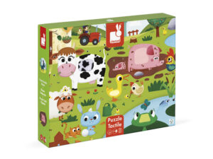 Puzzle Tattile Gli Animali della Fattoria 20 pezzi