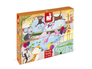 Puzzle Tattile una Giornata Allo Zoo 20 pezzi