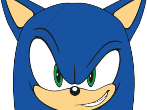 Sonic cappello per bambini