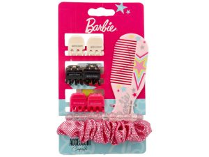 Set barbie pettine ed elastici