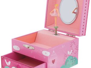 Carillon bird cuori rossi