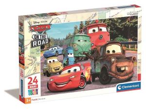 Maxi puzzle da 24 pezzi cars