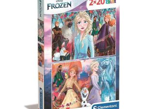 Puzzle 2x20 pezzi disney frozen