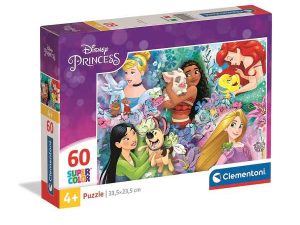 Disney Principesse Piccoli Amici 60 pezzi