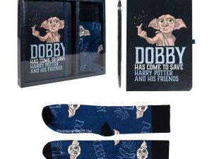 HARRY POTTER - set di cancelleria calzino dobby